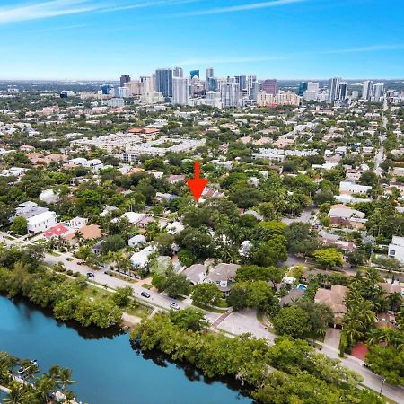 Charming 2 Bedroom Apartment In Victoria Park Fort Lauderdale Eksteriør bilde