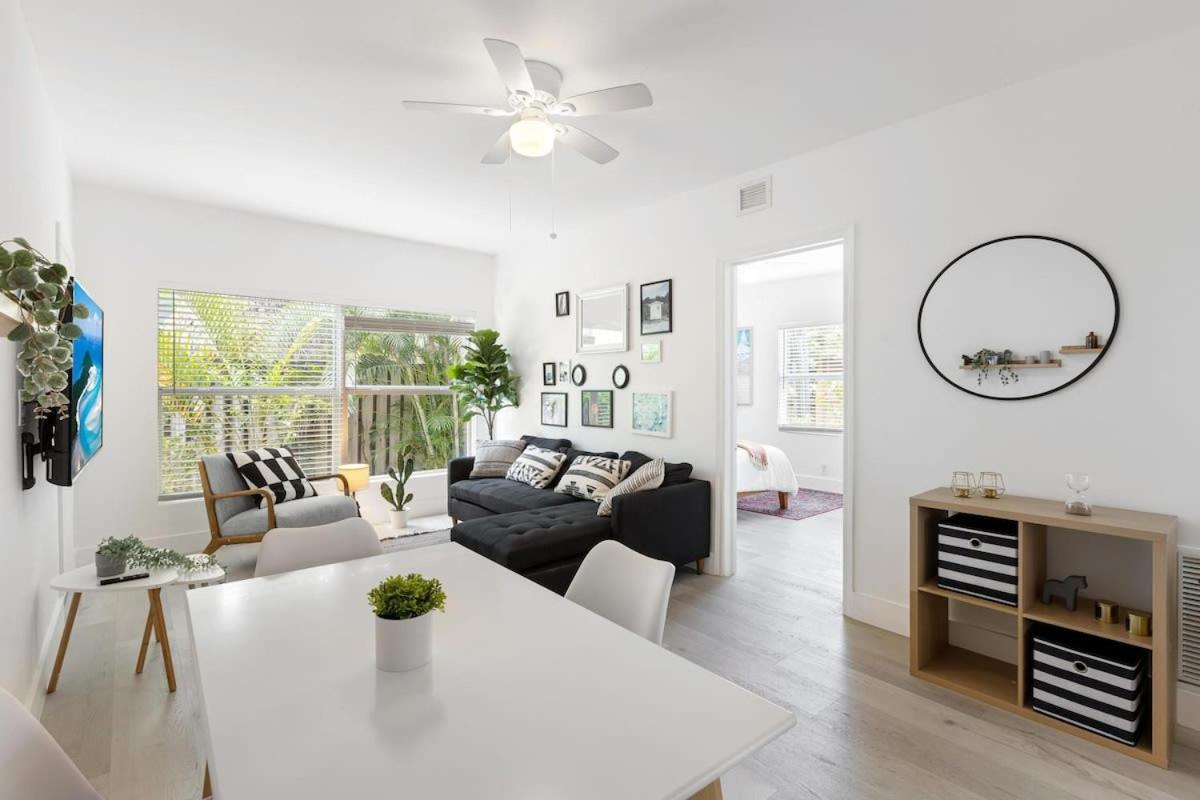 Charming 2 Bedroom Apartment In Victoria Park Fort Lauderdale Eksteriør bilde