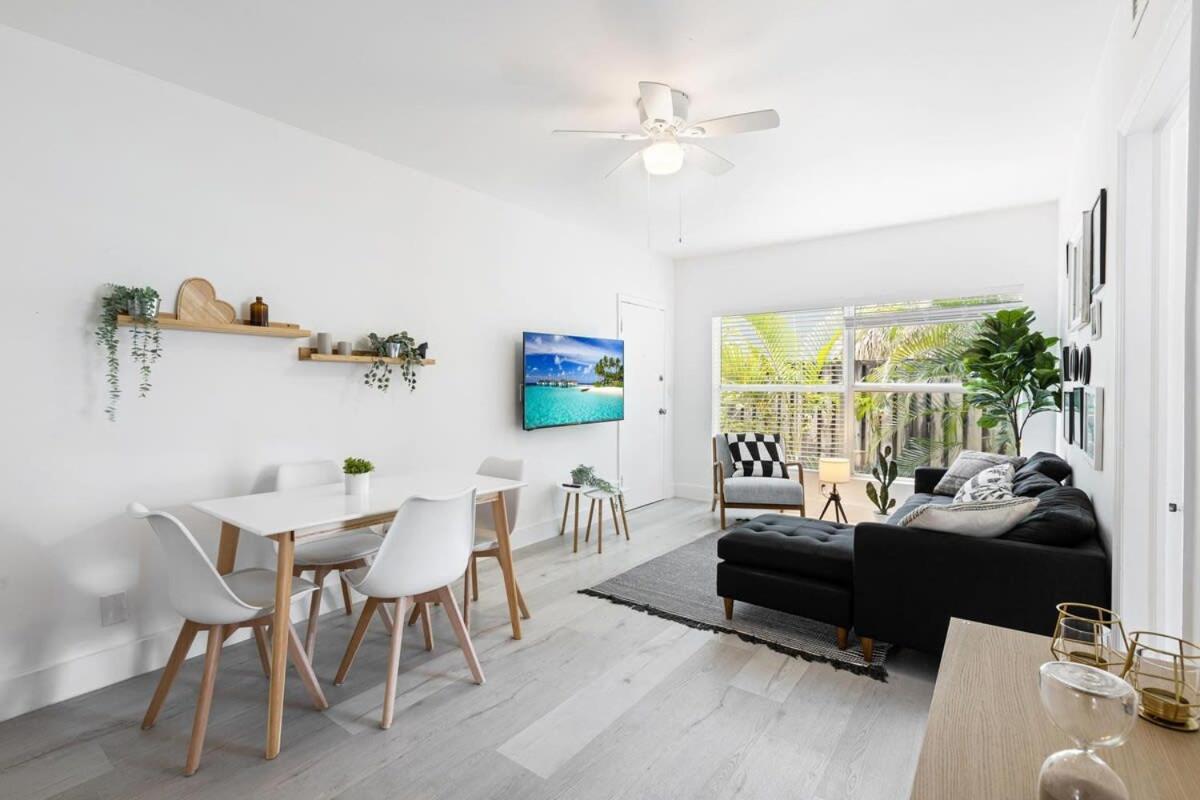 Charming 2 Bedroom Apartment In Victoria Park Fort Lauderdale Eksteriør bilde