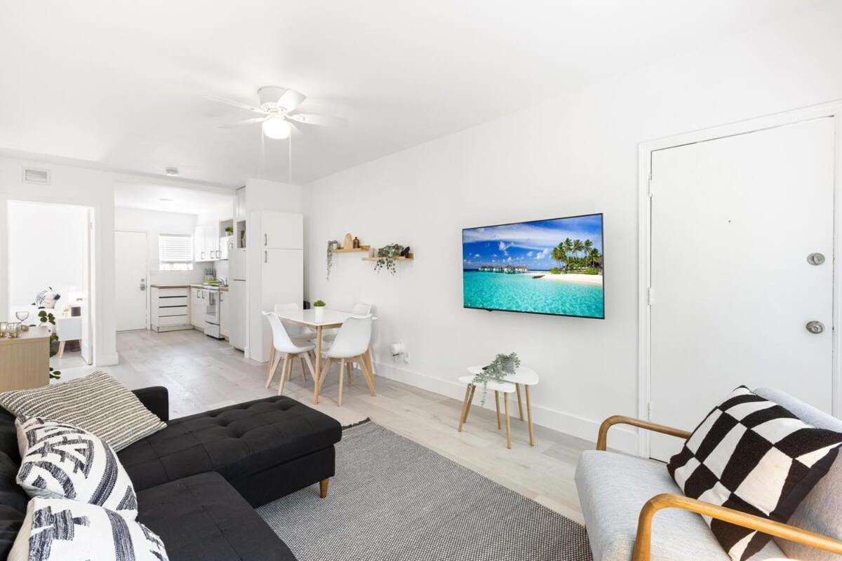 Charming 2 Bedroom Apartment In Victoria Park Fort Lauderdale Eksteriør bilde