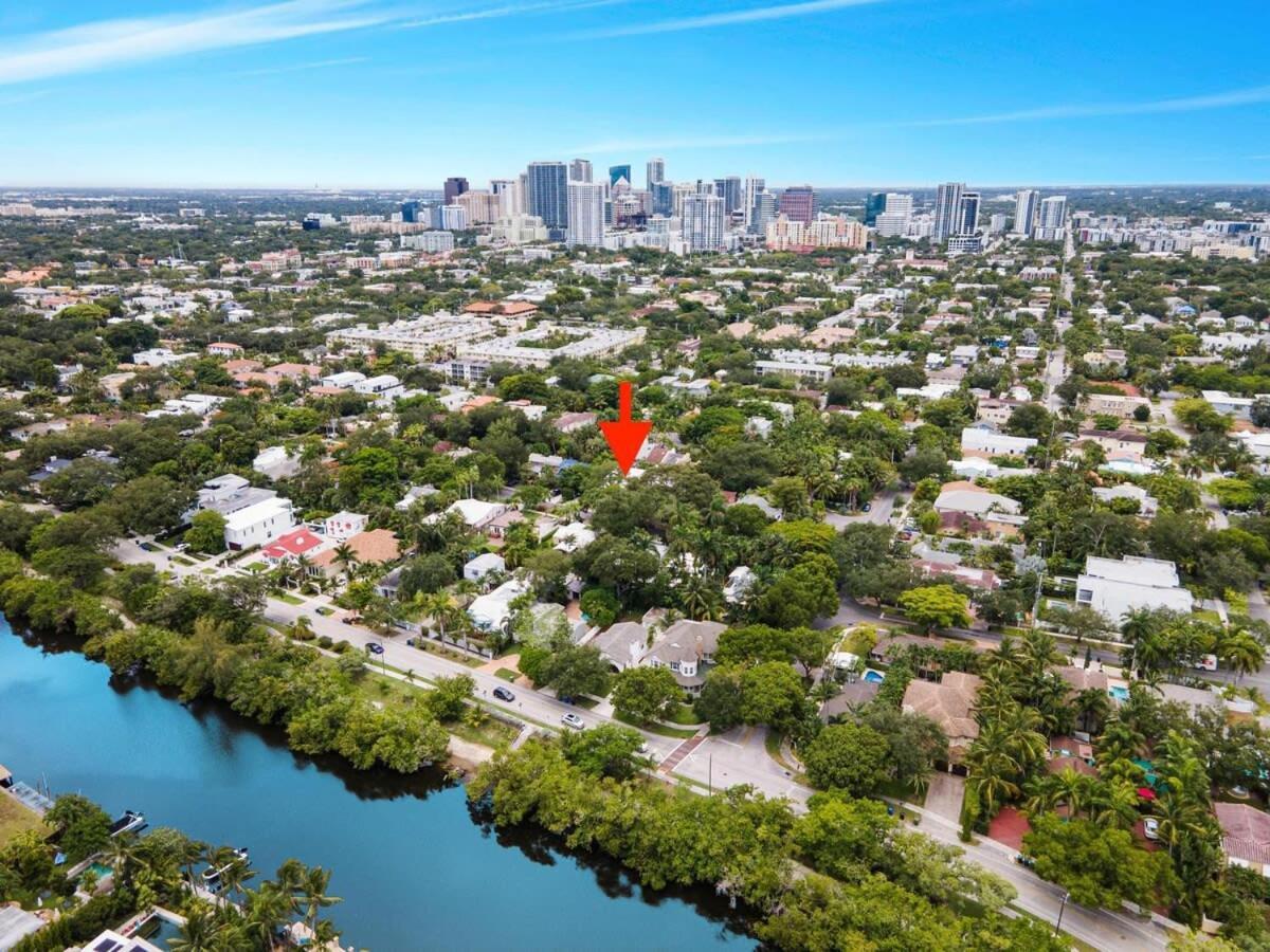 Charming 2 Bedroom Apartment In Victoria Park Fort Lauderdale Eksteriør bilde