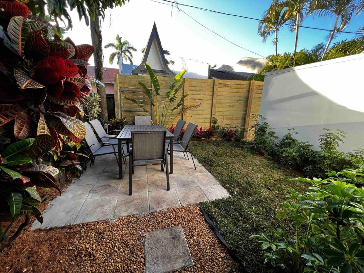 Charming 2 Bedroom Apartment In Victoria Park Fort Lauderdale Eksteriør bilde