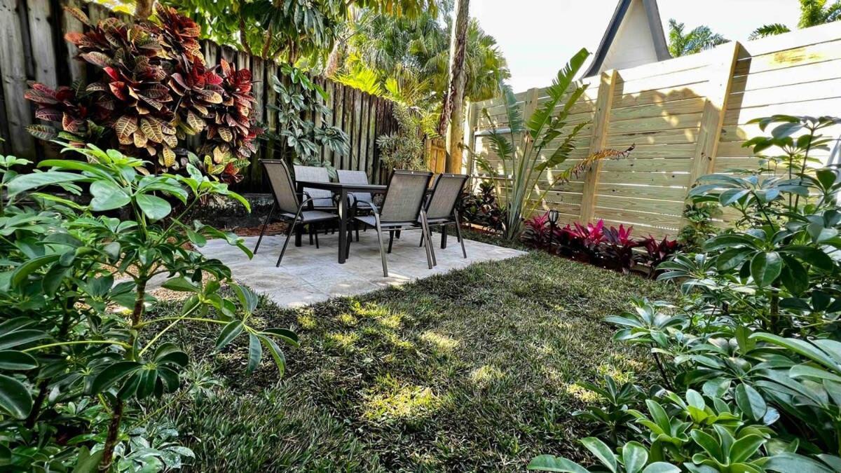 Charming 2 Bedroom Apartment In Victoria Park Fort Lauderdale Eksteriør bilde