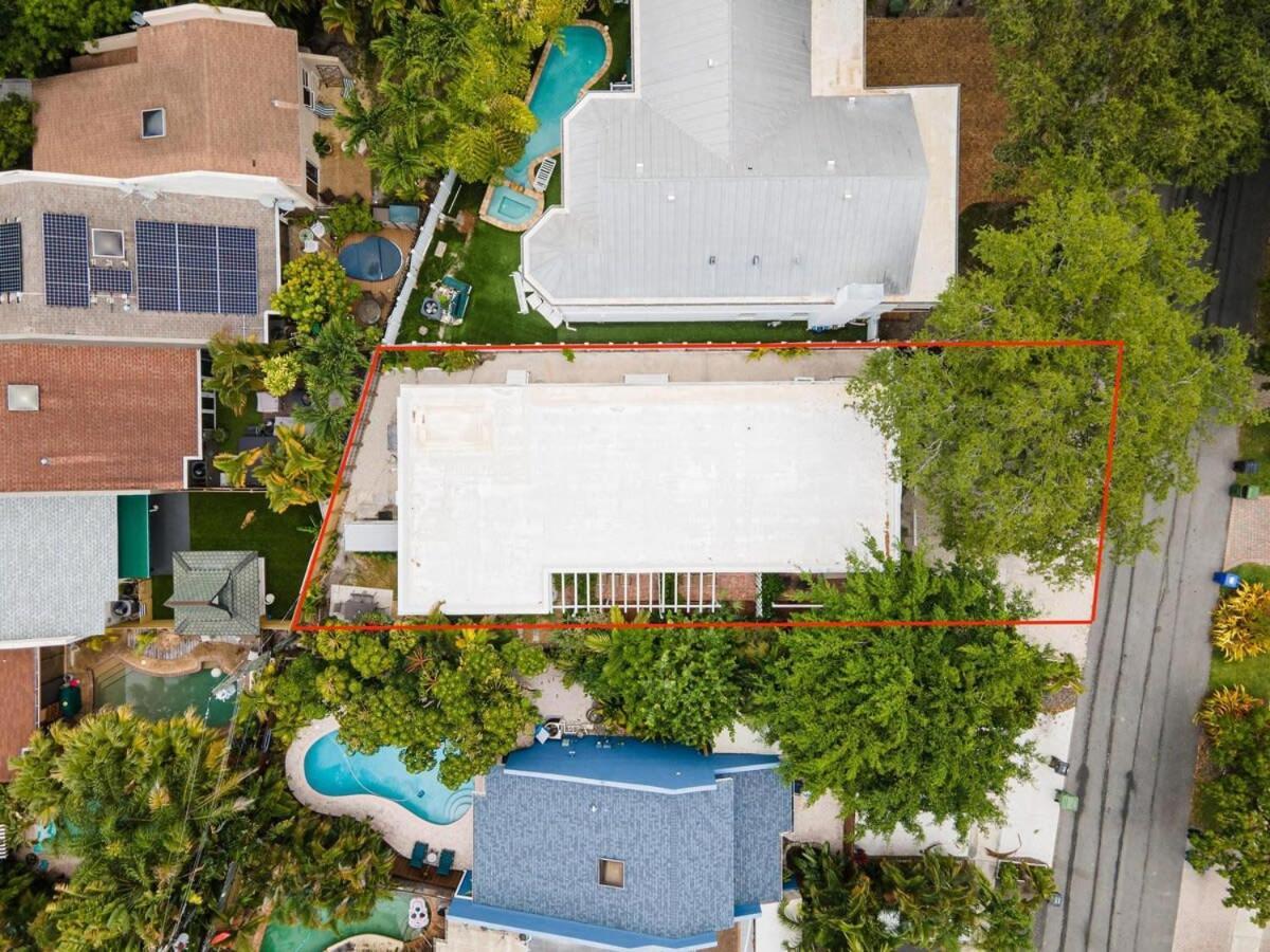Charming 2 Bedroom Apartment In Victoria Park Fort Lauderdale Eksteriør bilde