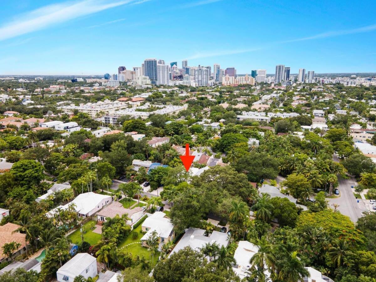 Charming 2 Bedroom Apartment In Victoria Park Fort Lauderdale Eksteriør bilde